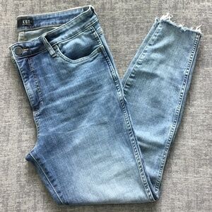 Kut from the Kloth Jeans - Connie High Rise Fab Ab Slim Fit Ankle Skinny - Sz 12